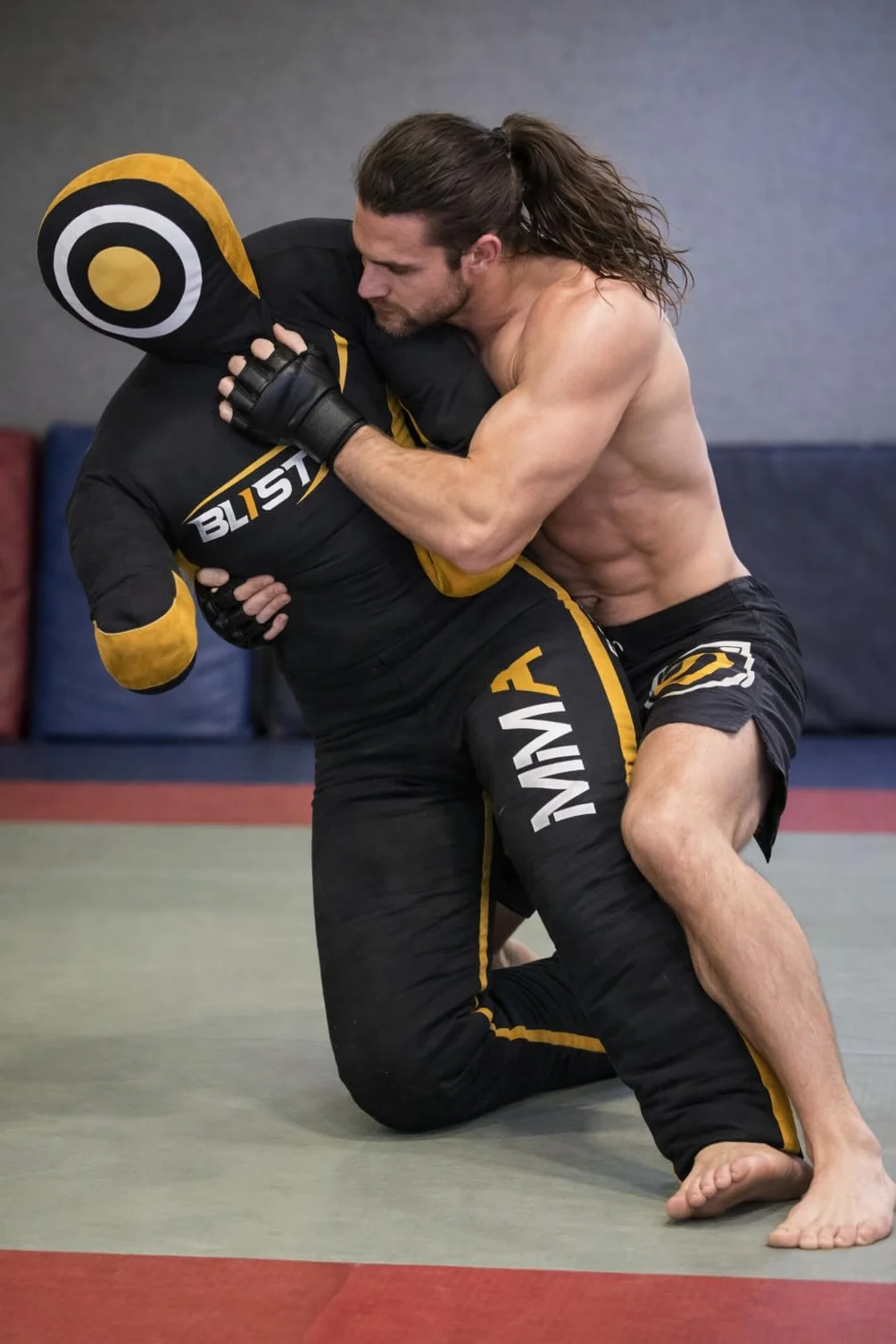 Blist Maniquí de Lucha, Judo, Boxeo, Posición De Pie sobre Lienzo