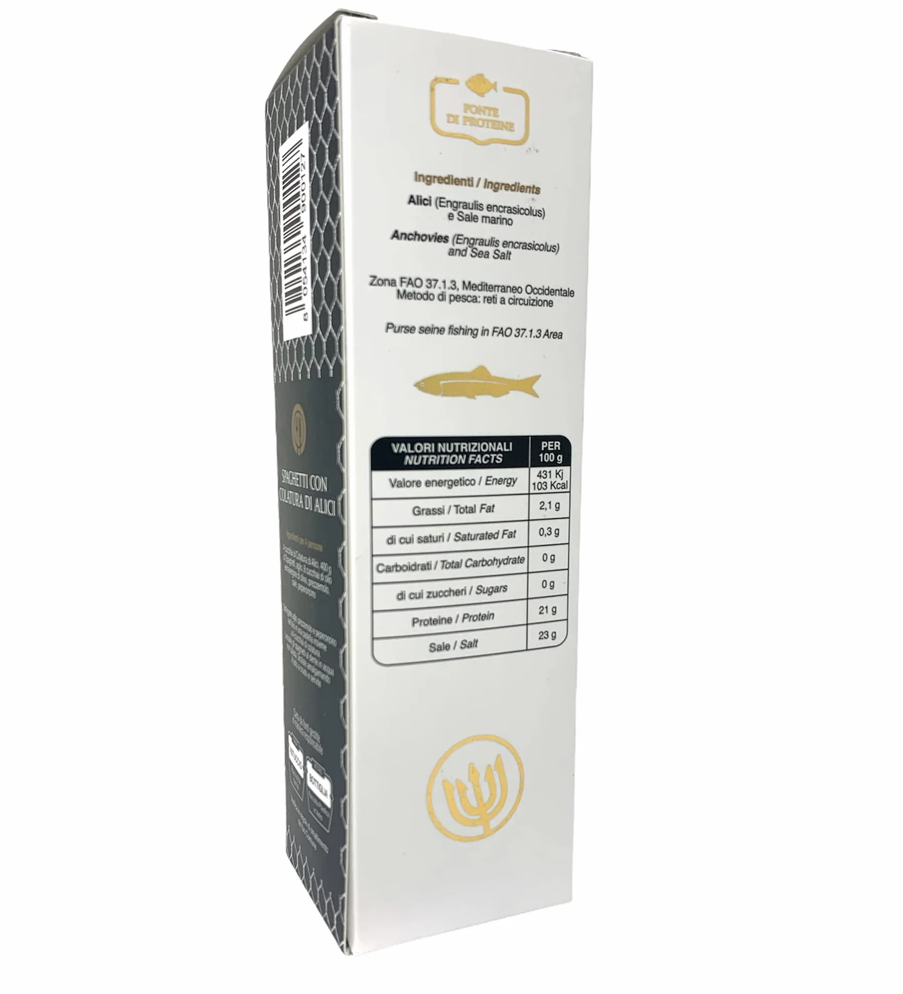 Mr. Moris │ Colatura di Alici de Cetara │ Salsa de anchoas │ Hecha en Italia │ 100 ml