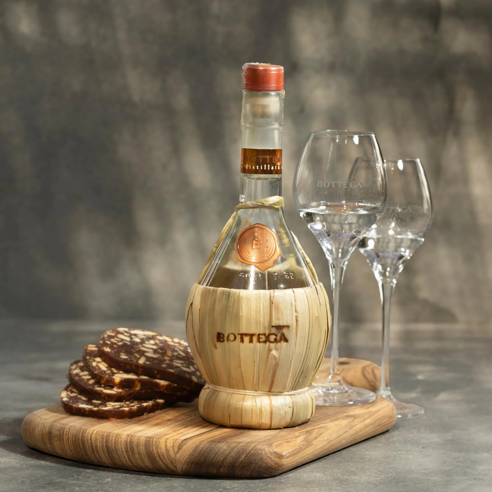 Bottega Grappa Fiasco Chianti 38% Vol. 0,5l