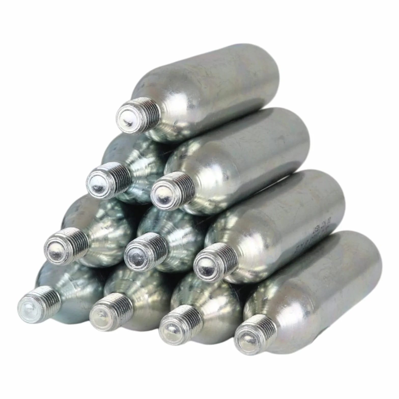 10 cápsulas de argón para protección del vino de 6,5 g con rosca de 3/8 pulgadas, longitud 8,85 cm