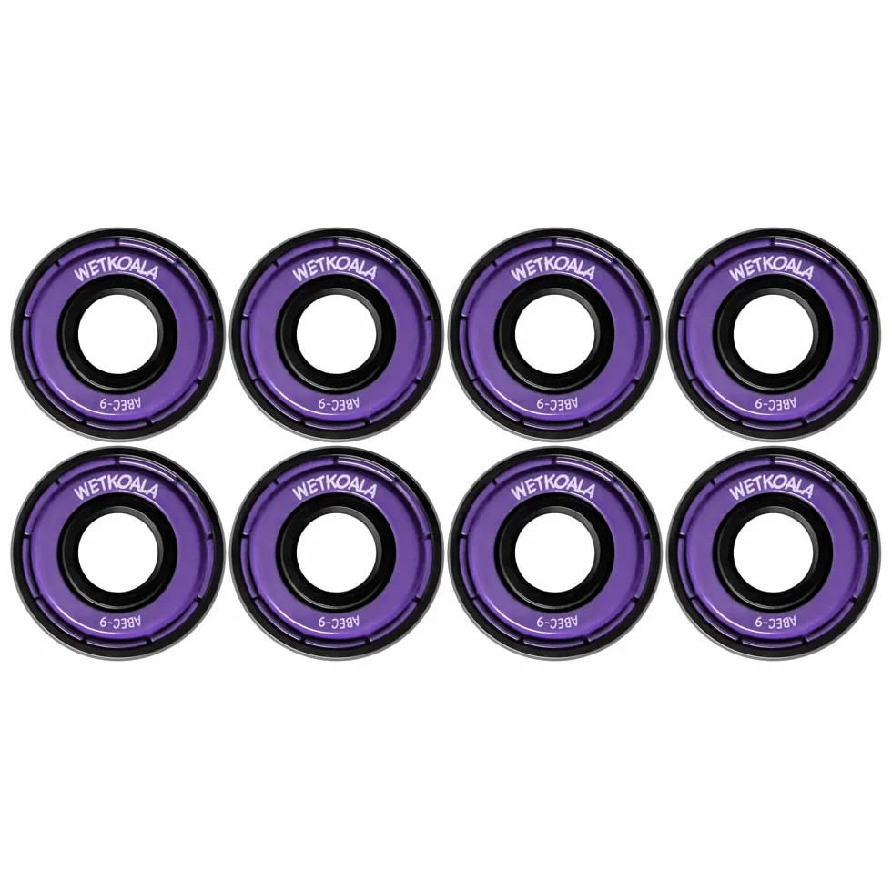 ABEC 9 Rodamientos 608 ZZ 8 Piezas para Patinetas, Patines, Longboard, Scooter