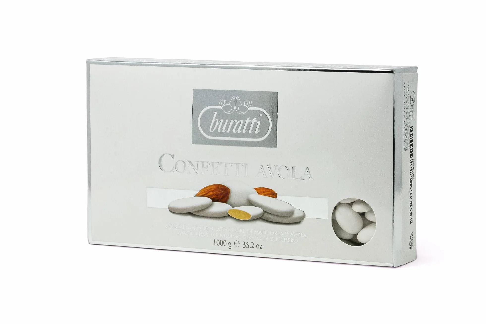Buratti Confetti Avola Almendras Blanco 1000 g