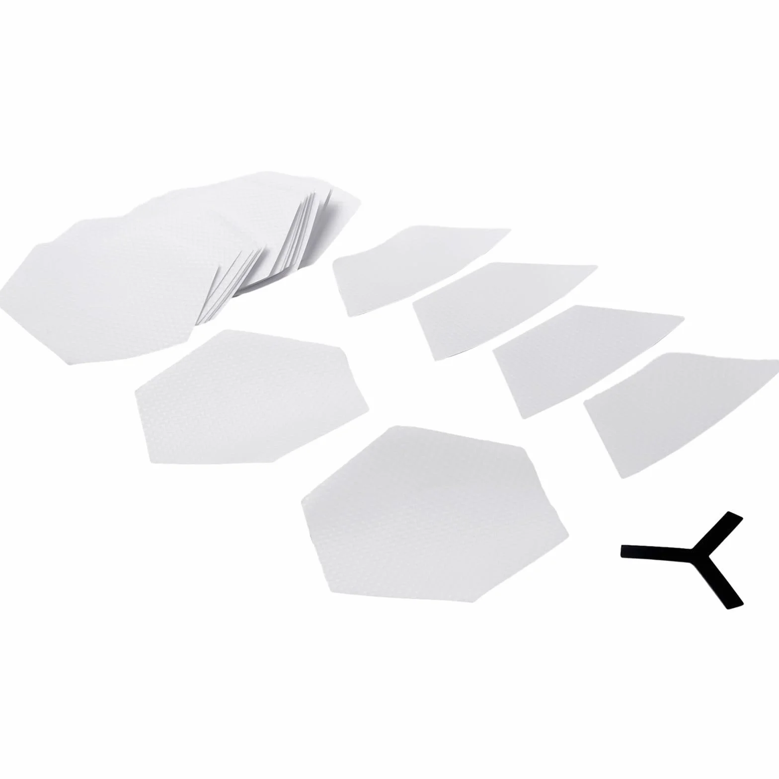 Kit de almohadillas de tracción antideslizantes para tabla de surf, 22 piezas