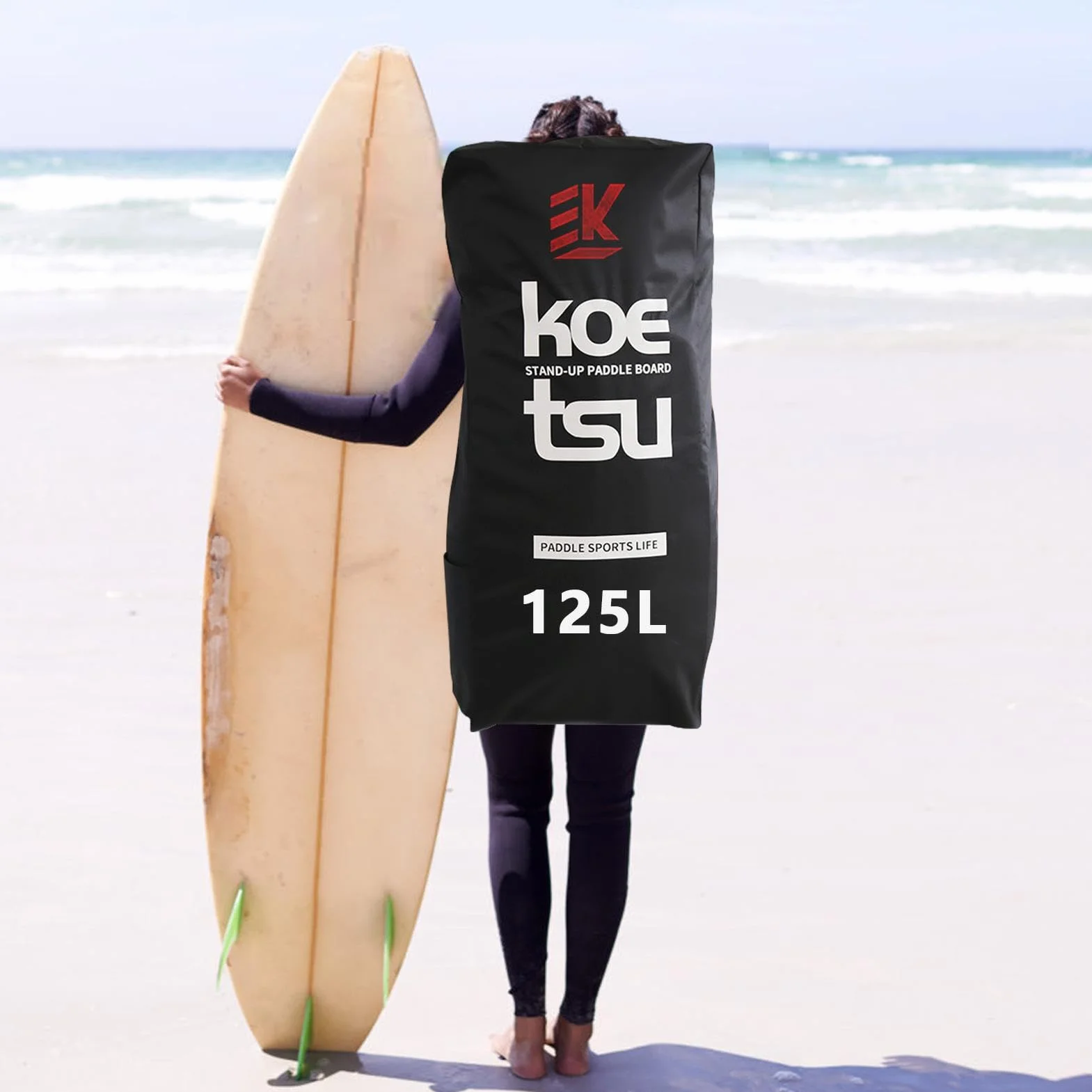 Mochila Paddle Surf 110×45×25cm Hinchable Tabla Oxford Impermeable