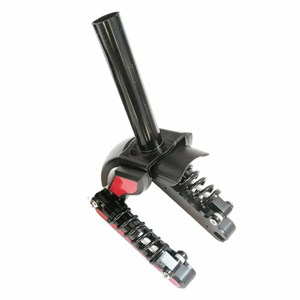 Amortiguador de tubo delantero para Xiaomi Electric Scooter, Horquilla de resorte, Mayor estabilidad (rojo)
