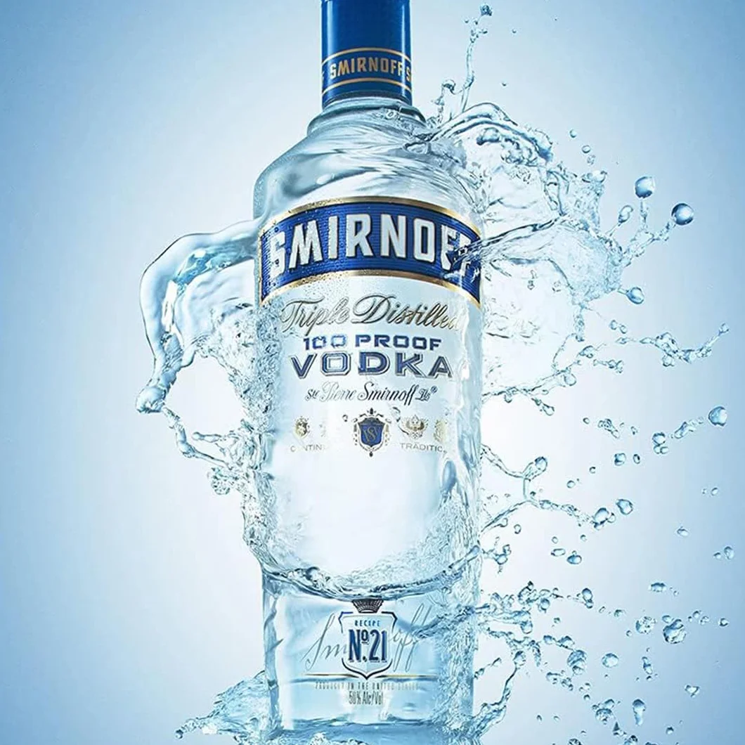 Smirnoff No.57, Blue Vodka, 1 L