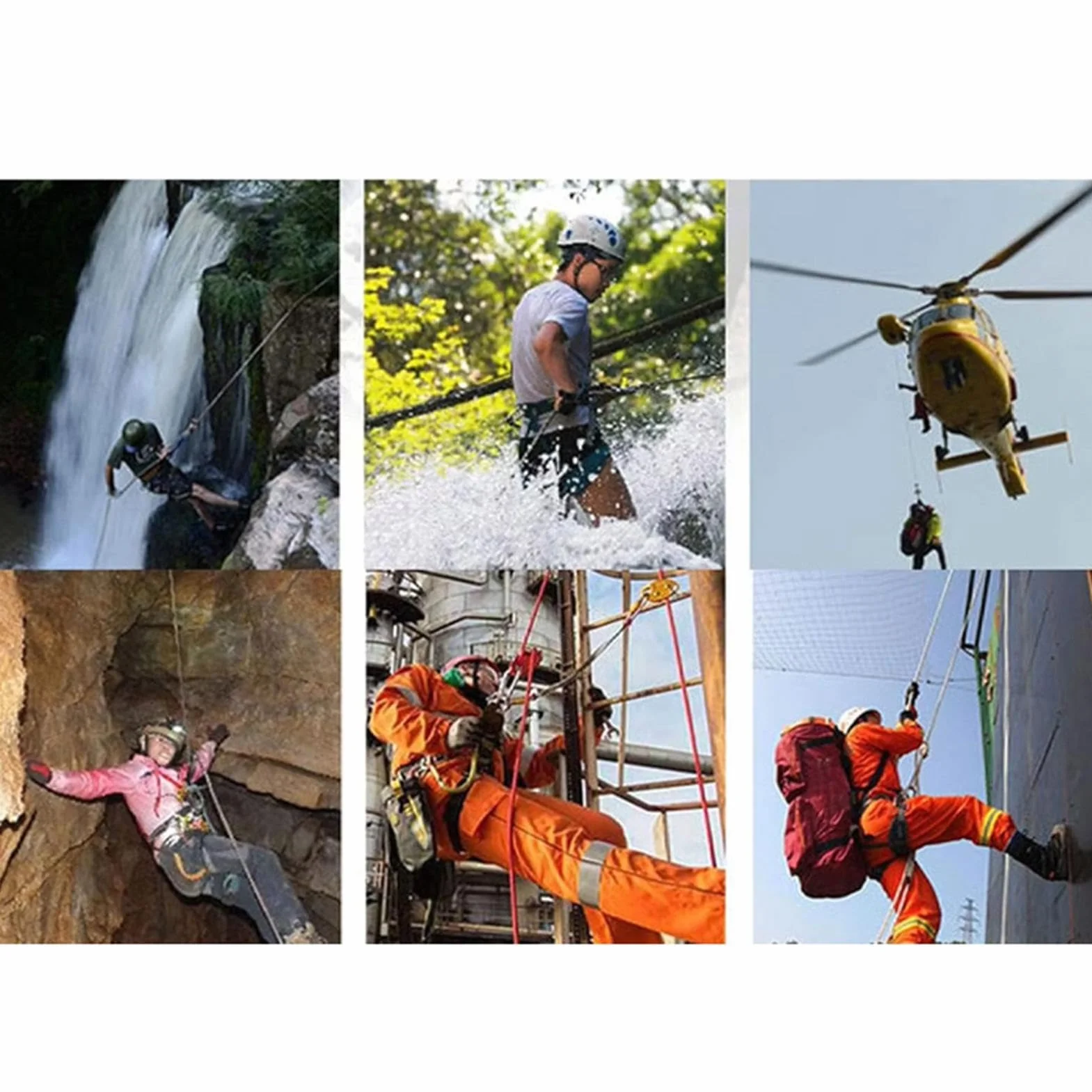 Dispositivo Auto Belay Aluminio Forma Ganso Autobloqueo para Escalar Árboles Alpinismo