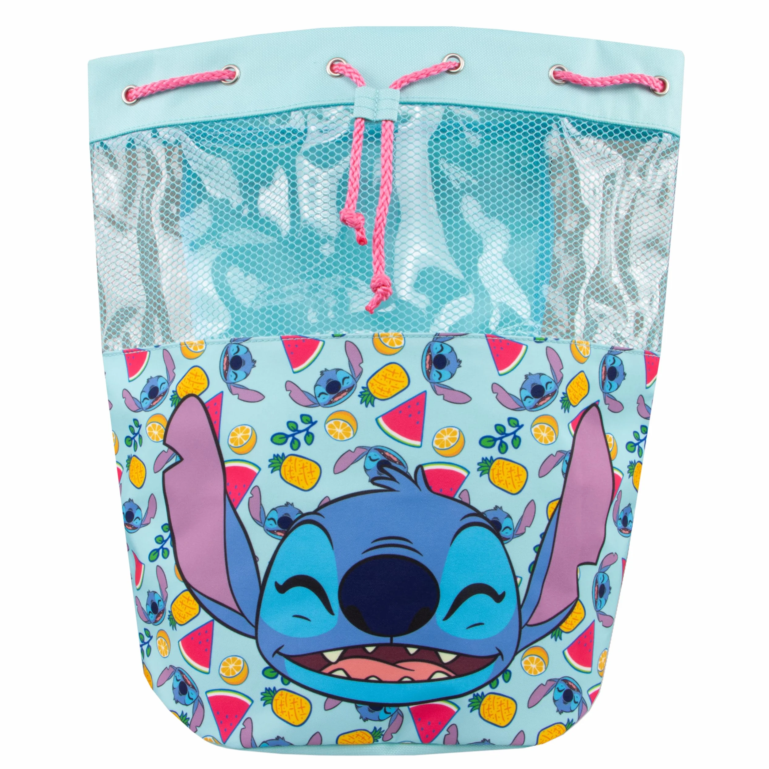 Disney Bolsa De Natación Lilo Y Stitch Azul Talla Unica