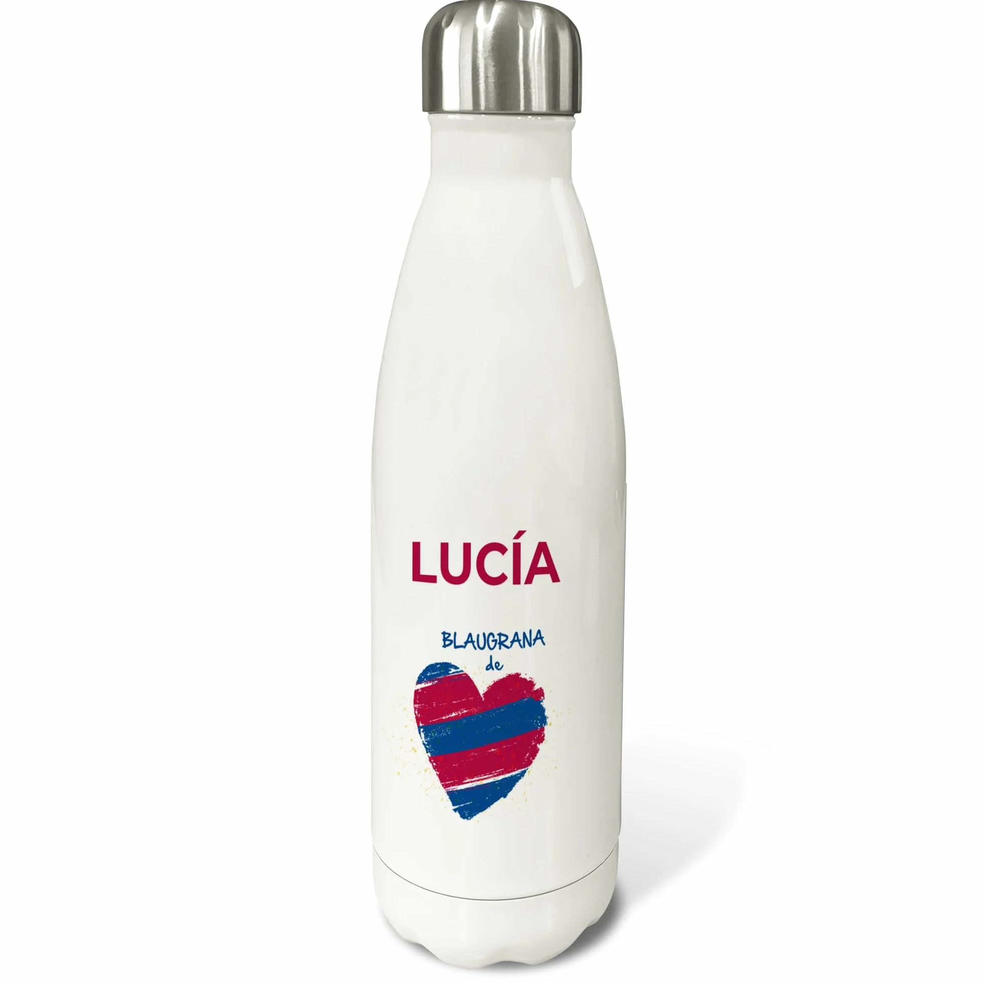 Cantimplora acero inoxidable 500ml 750ml Botella termica personalizada Barcelona