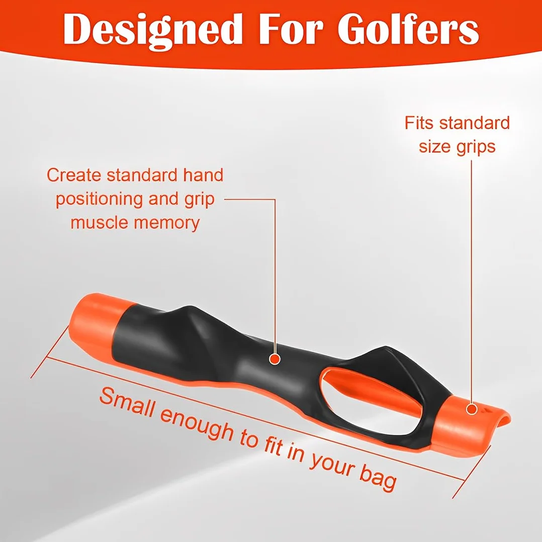 Kit de Entrenamiento Golf con Entrenador de Grip y Cinta Corrección Swing