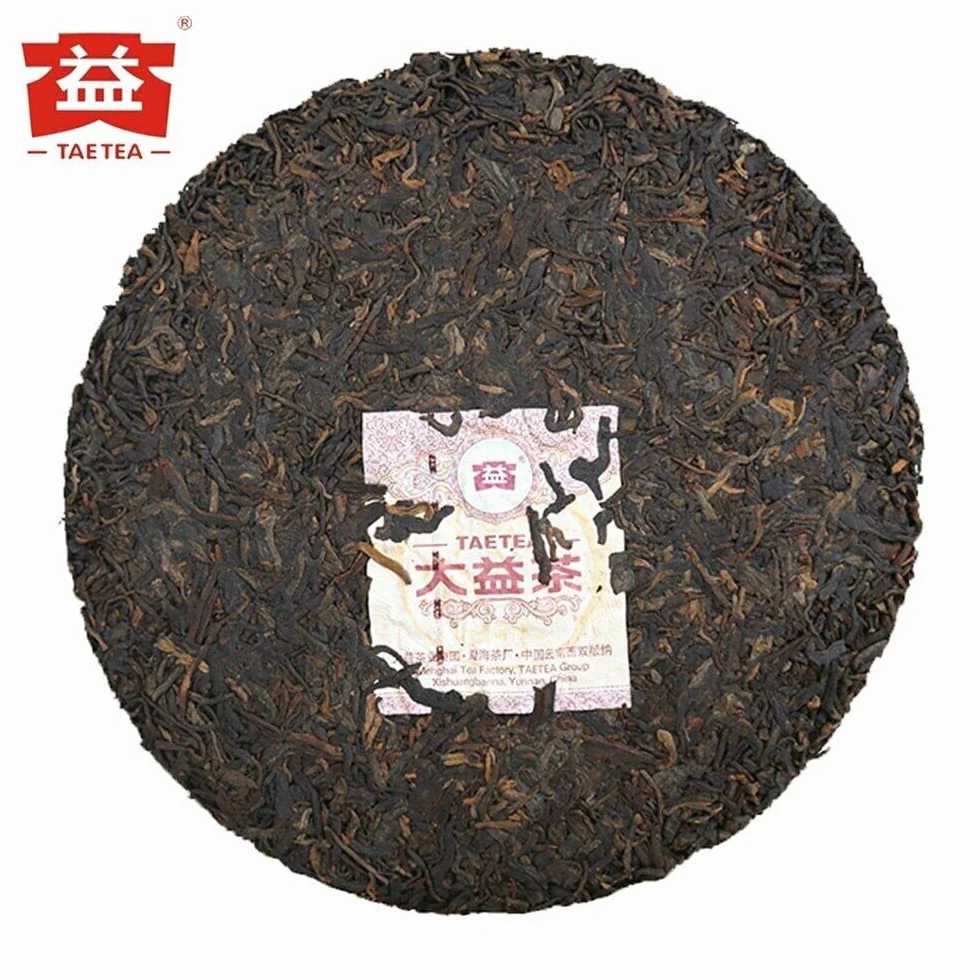 Té chino 7452 Chi Tse Beeng 1901 Shu Puer Tea 2019 TAETEA Puerh maduro 357g