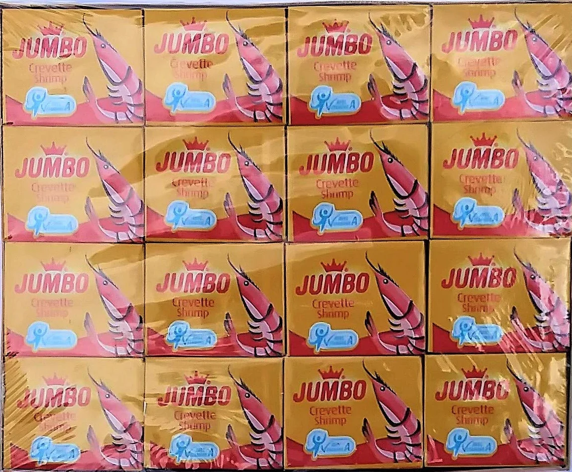 Jumbo Cubitos de camarón paquete 1 x 48 x 10 gr