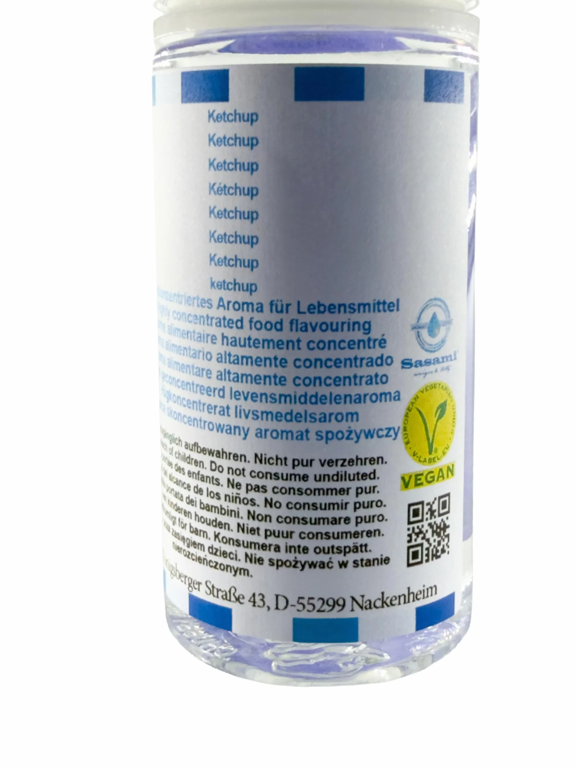 Kétchup aroma concentrado - Vegano - Sasami - 10ml
