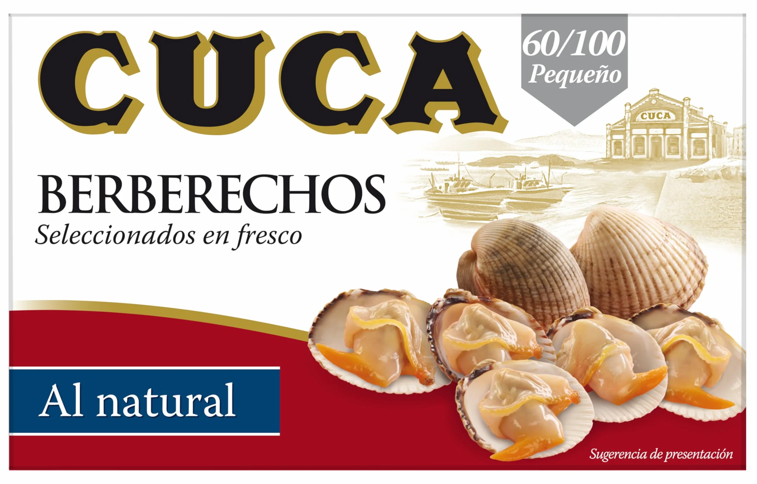Berberecho Cuca 60/100 Pack de 3 latas