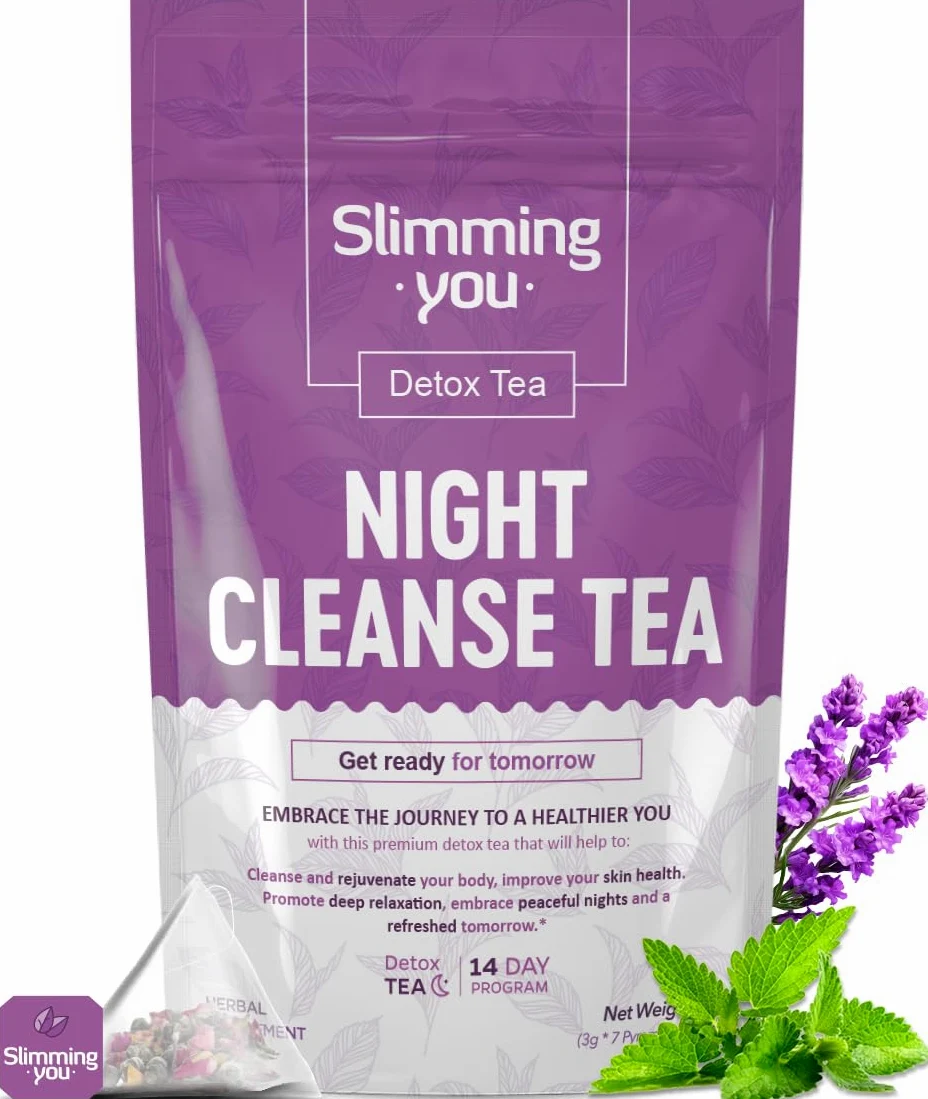 TAOISTEA Té desintoxicante – Mezclas de hierbas naturales de 14 días para limpieza de colon, movimiento intestinal y regulación, promueve la salud digestiva y la pérdida de peso para hombres y mujeres