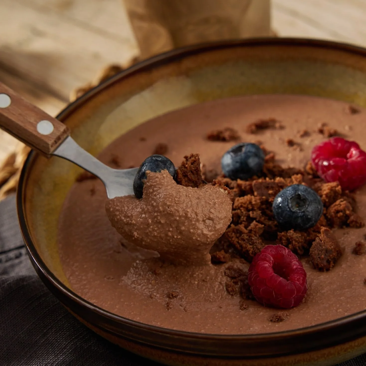 PROZIS oatmeal 1kg - harina de avena integral soluble- sabor chocolate