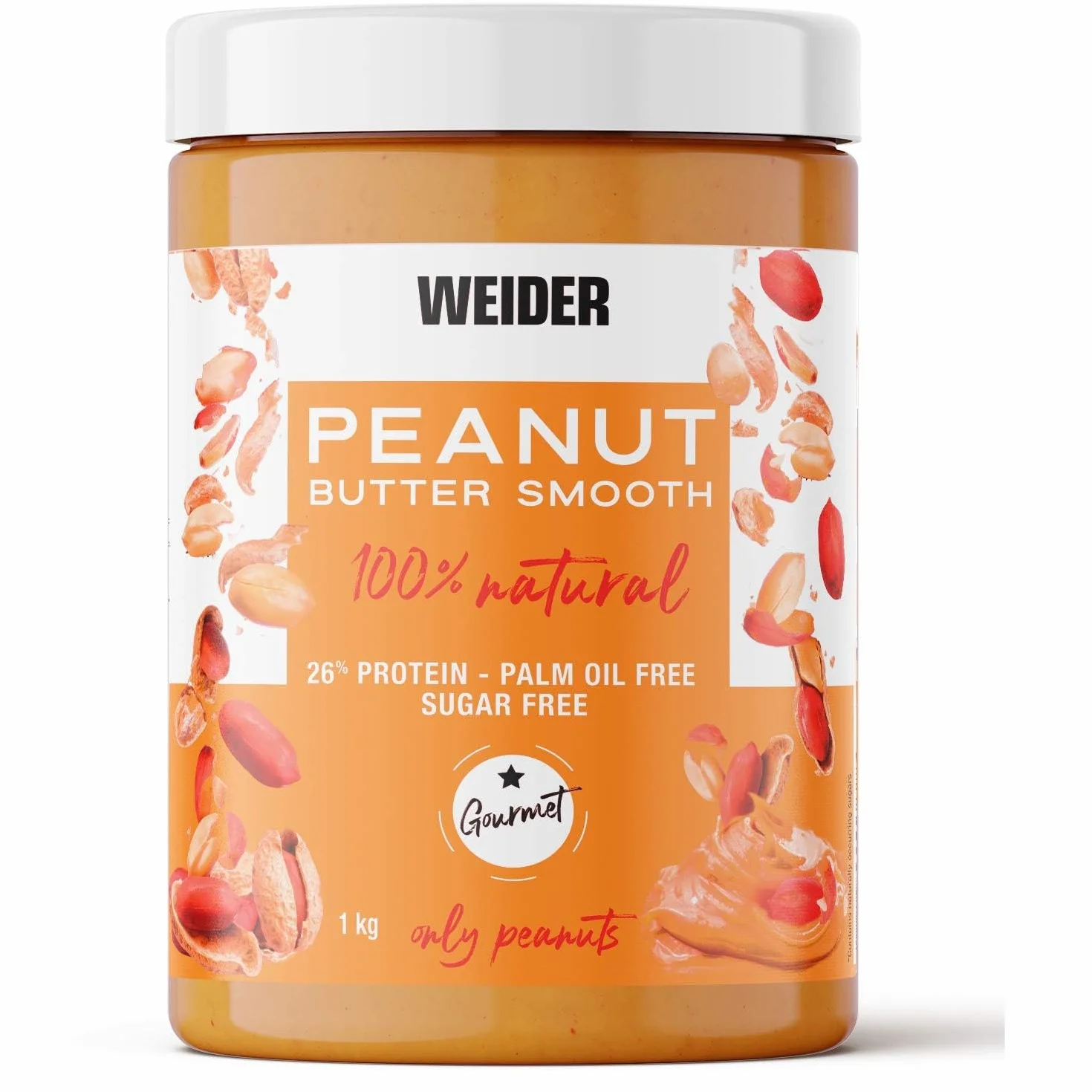 Weider Manteca de Cacahuete Vegana - 1000 g