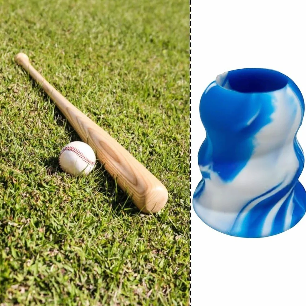 Funda de Silicona para Bate de Béisbol, Accesorio Deportivo Portátil