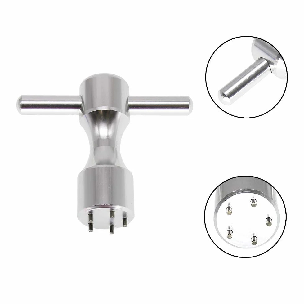 Llave inglesa para pesas de golf SEACLOUD compatible con Scotty Cameron California My Girl Golo Newport Putter Club (plata)