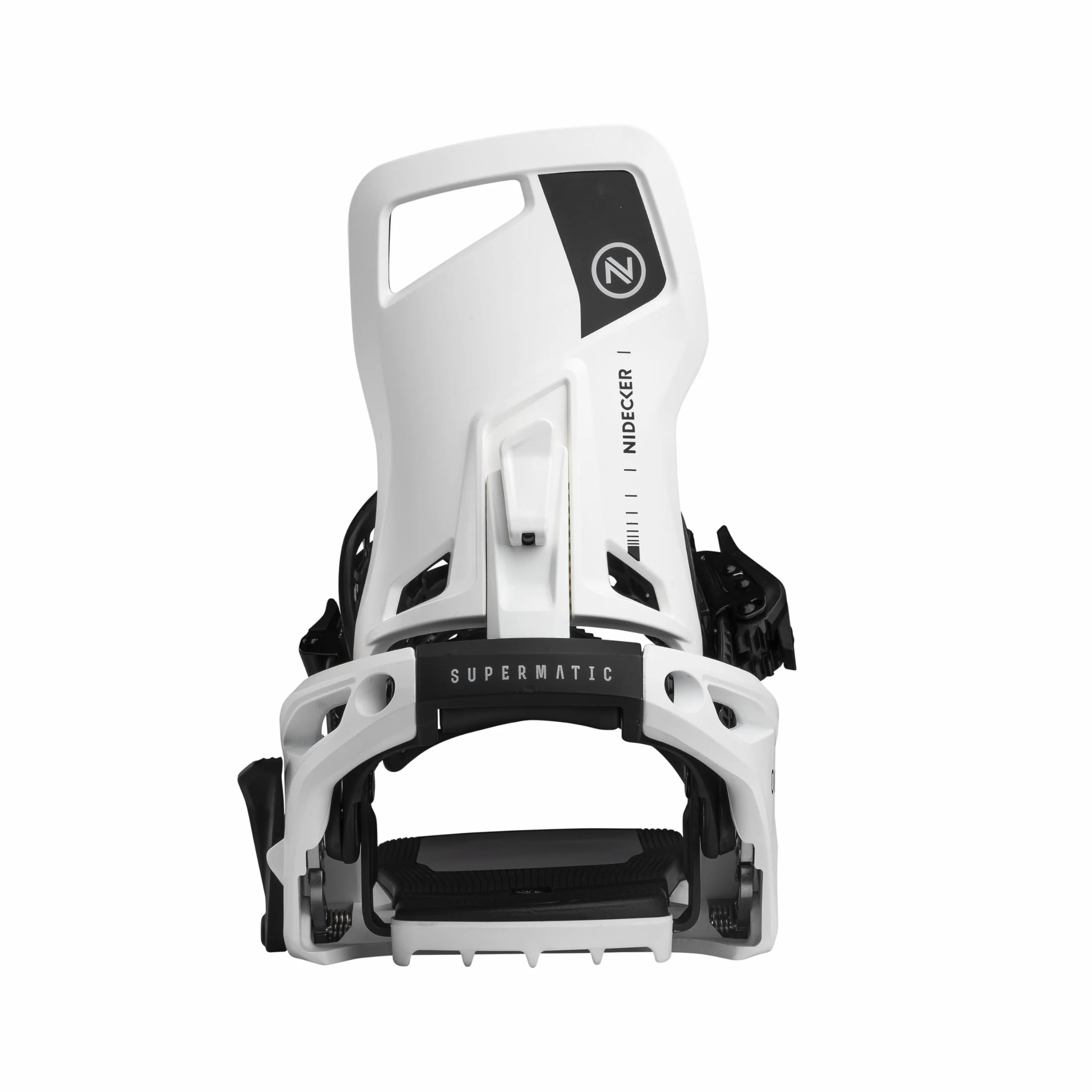 Nidecker OG Supermatic Fijaciones de Snowboard con Respaldo Alto Reclinable