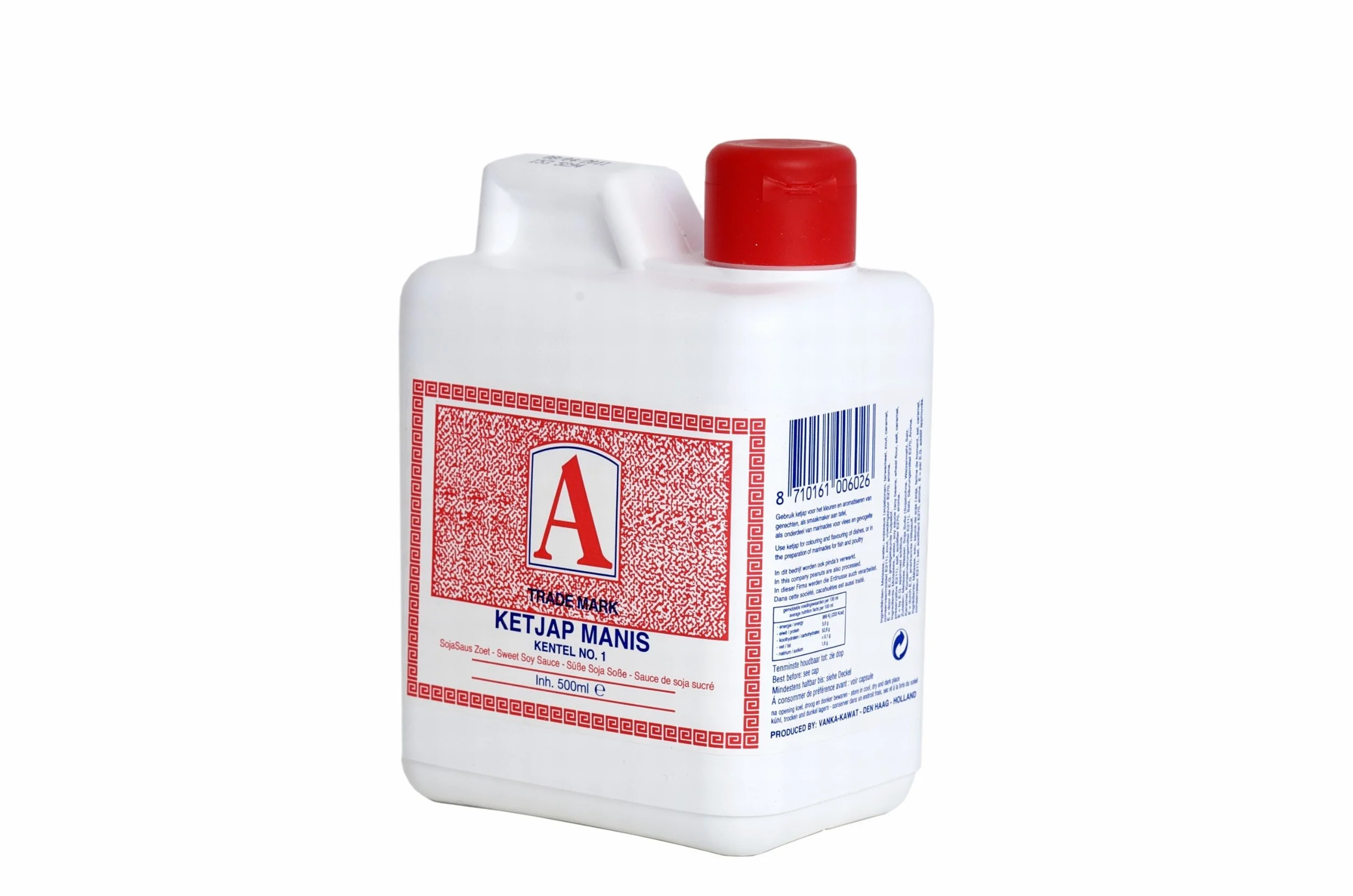Soy Sauce | A Trade Mark | Ketjap Manis No. 1 500ml | Peso total 500 gramos