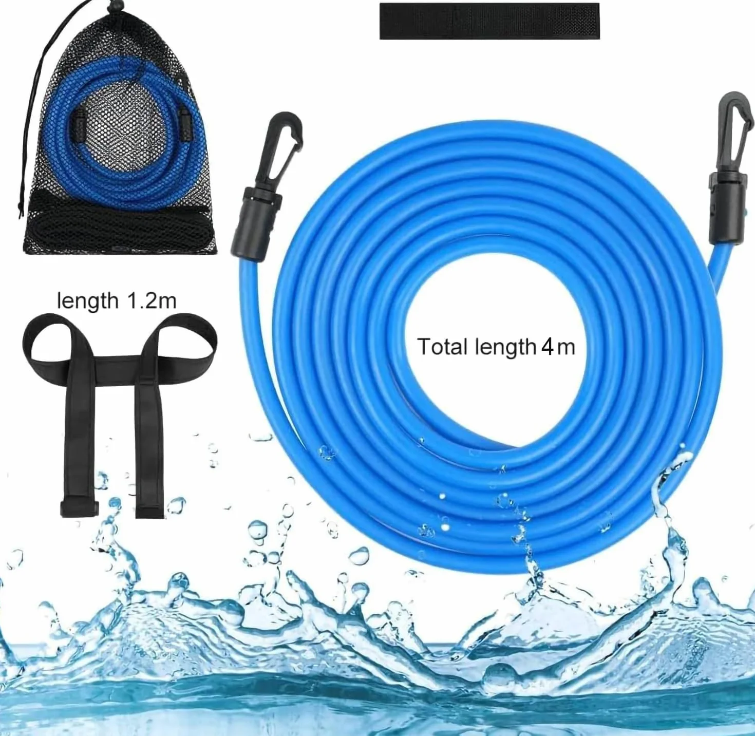 Cinturón de Natación Ajustable para Entrenamiento en Piscinas
