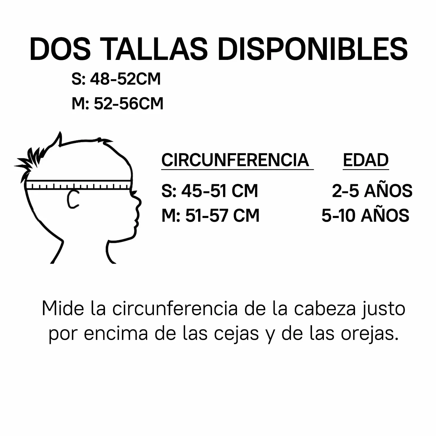 Casco Infantil con Protecciones para Niños 2-10 años