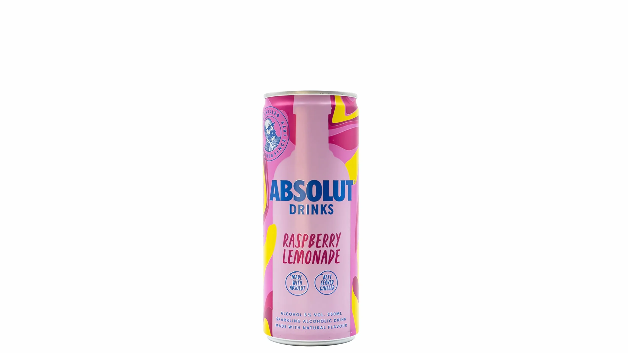 Absolut Raspberry Lemonade REDI Cóctel 12 unidades - 250 ml