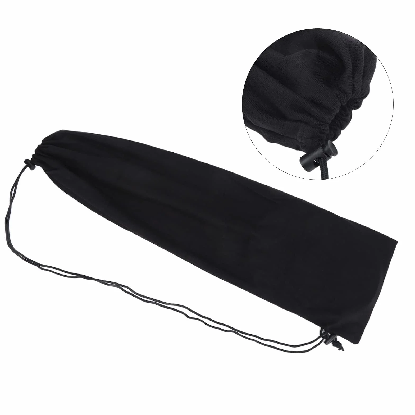 Bolsa para Raqueta de Bádminton de Franela 72x21mm 2,8x0,8 Pulgadas Gruesa para 2-3 Raquetas Almacenamiento Transporte