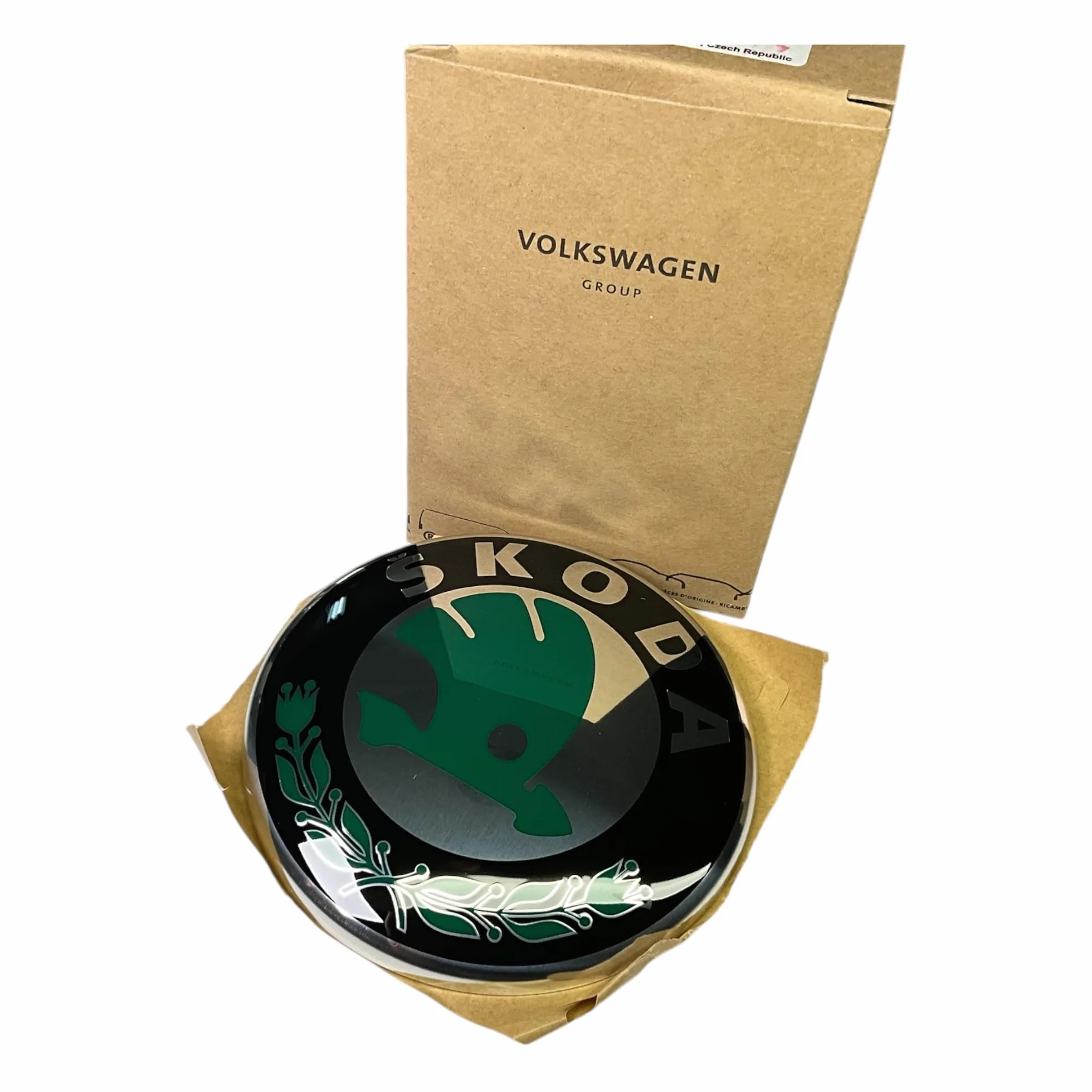Logo Skoda Yeti 5L Emblema Original Maletero 5L0853621