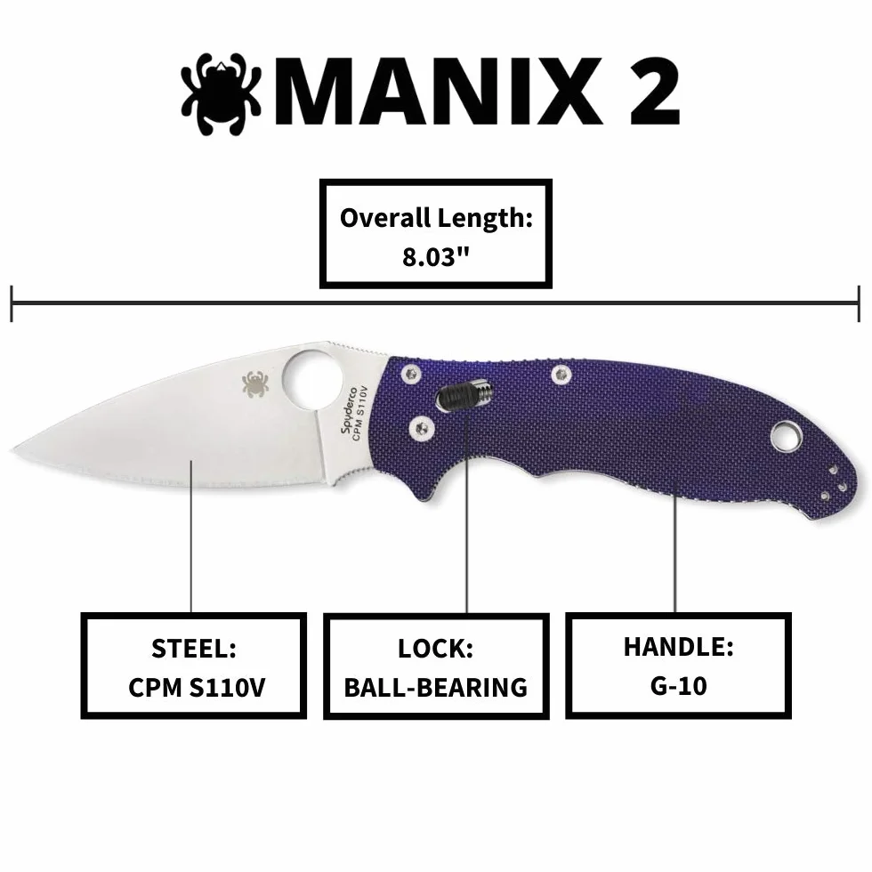 Spyderco SC101GPDBL2 Cuchillo tascabile Azul