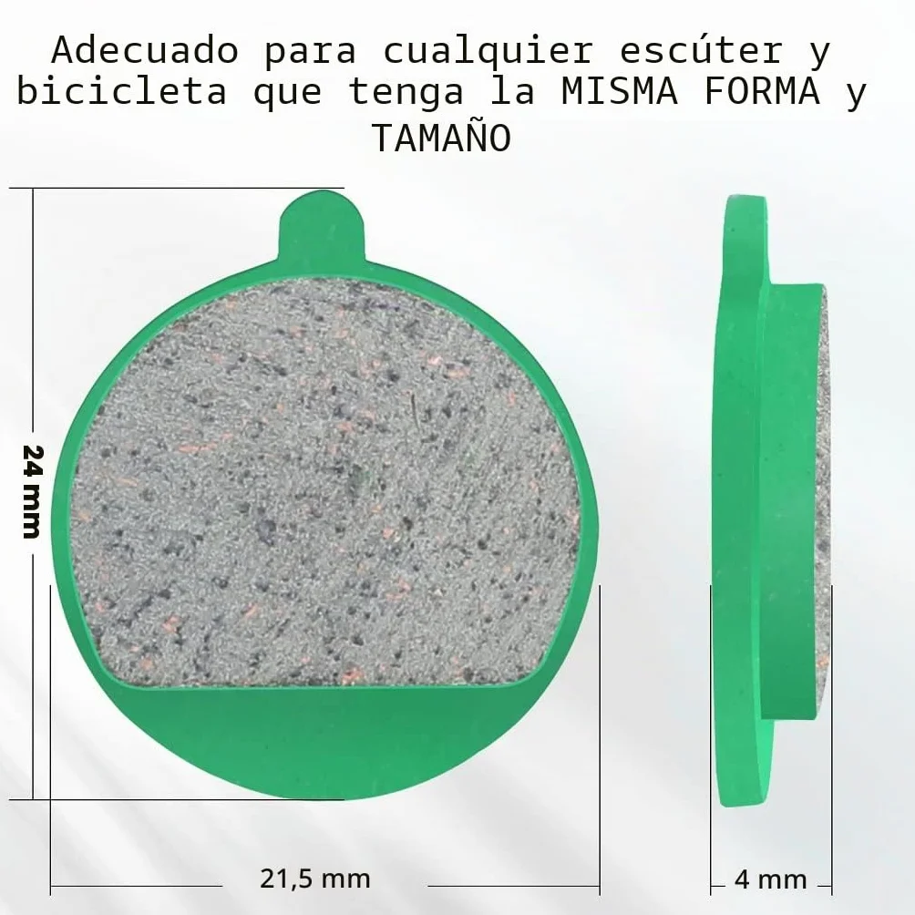 KUGOO M4 M4 Pro Pastillas de Freno de Cerámica 2 Pares Patinete Eléctrico
