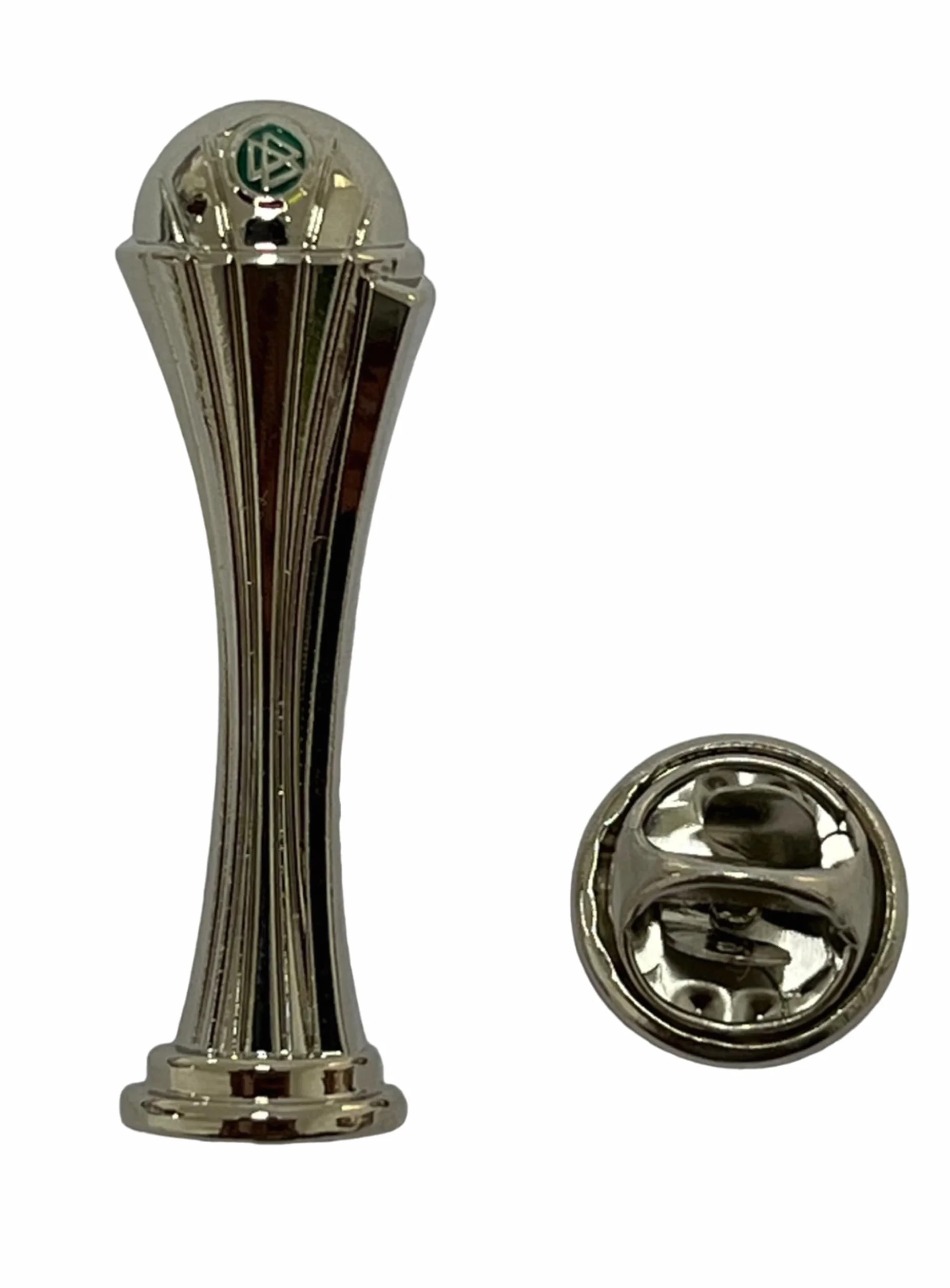 Metall Miniatur DFB-Pokal Frauenfußball Anstecknadel 30 mm Höhe offizielles Lizenzprodukt