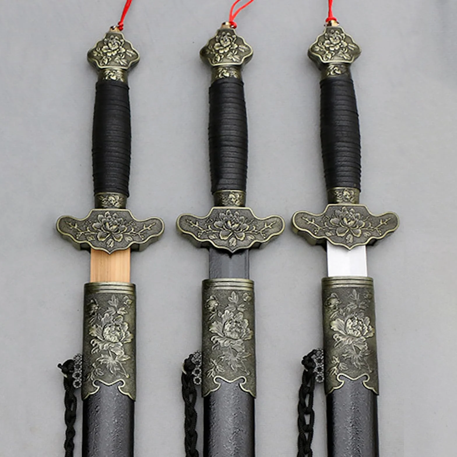 Espada de Madera Tai Chi 102cm con Vaina para Artes Marciales