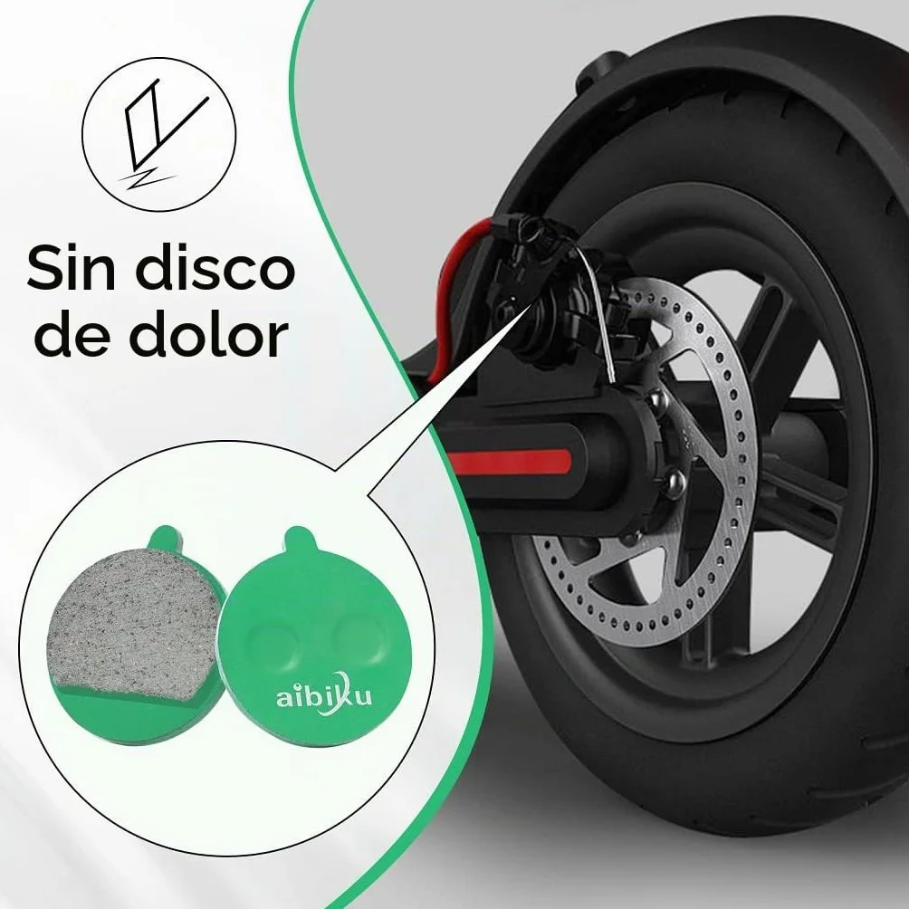 KUGOO M4 M4 Pro Pastillas de Freno de Cerámica 2 Pares Patinete Eléctrico