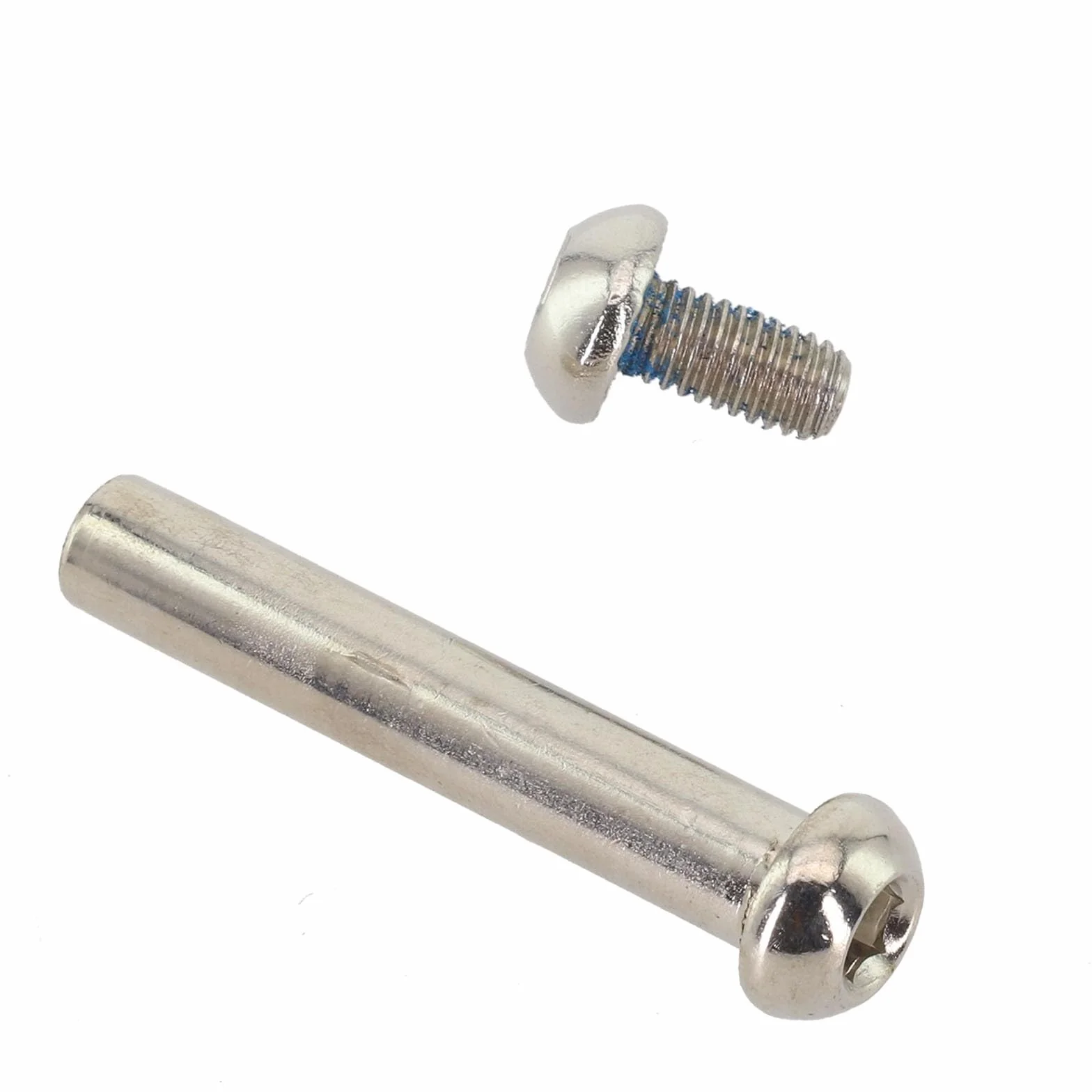 Juego de tornillos hexagonales de bloqueo para scooter eléctrico Xiaomi MIJIA M365 1S PRO, plateado, 8.5 pulgadas