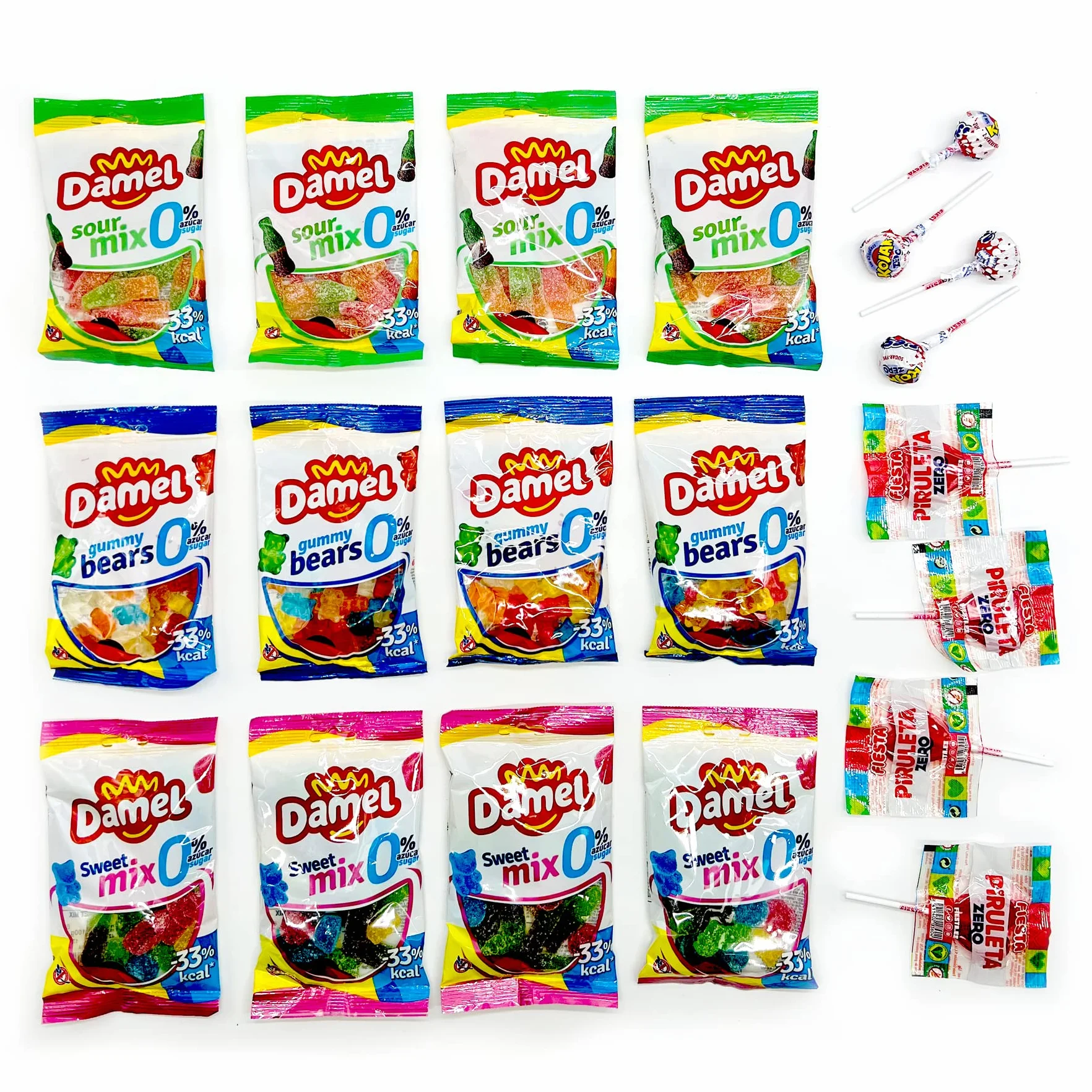 CHUCES Caja de Chuches sin Azúcar 0% Azúcar Regalo Eventos