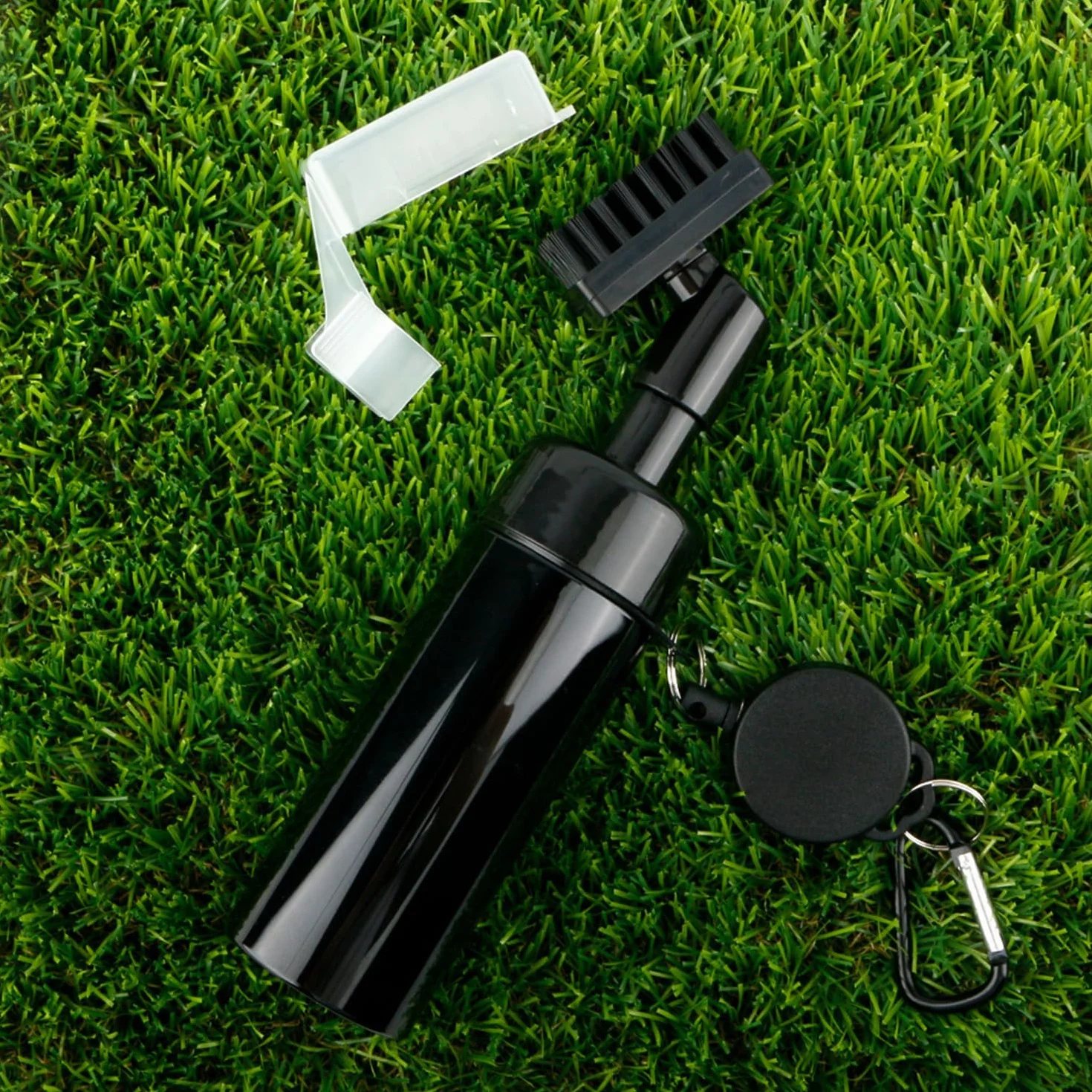 Cepillo para Palos de Golf con Chorro de Agua, Limpiador de Ranuras, Limpieza Húmeda, 150ml