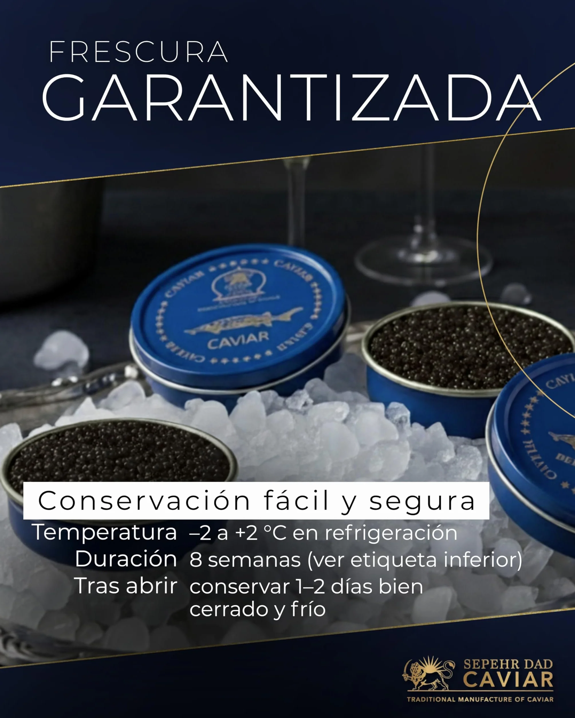 Beluga Caviar Original Huso Huso puro 250g