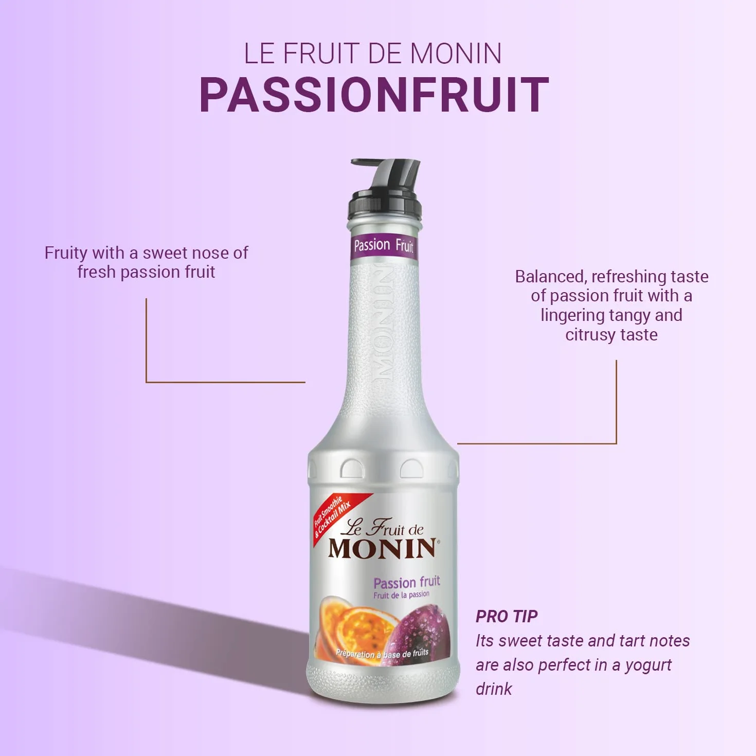 Monin Puré de Maracuyá 1l