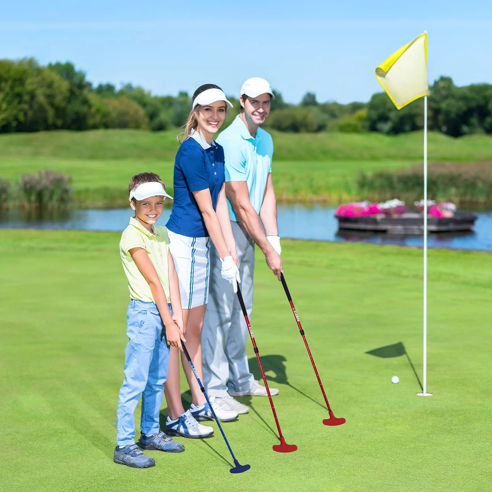 Yamato Mini Putter Bidireccional para Hombres, Niños y Adultos