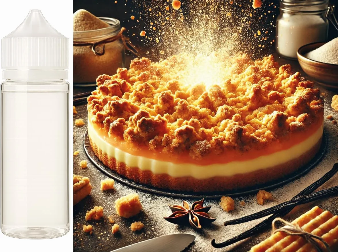 Pastel de migas de pudín aroma concentrado - Vegano - Sasami - 10ml