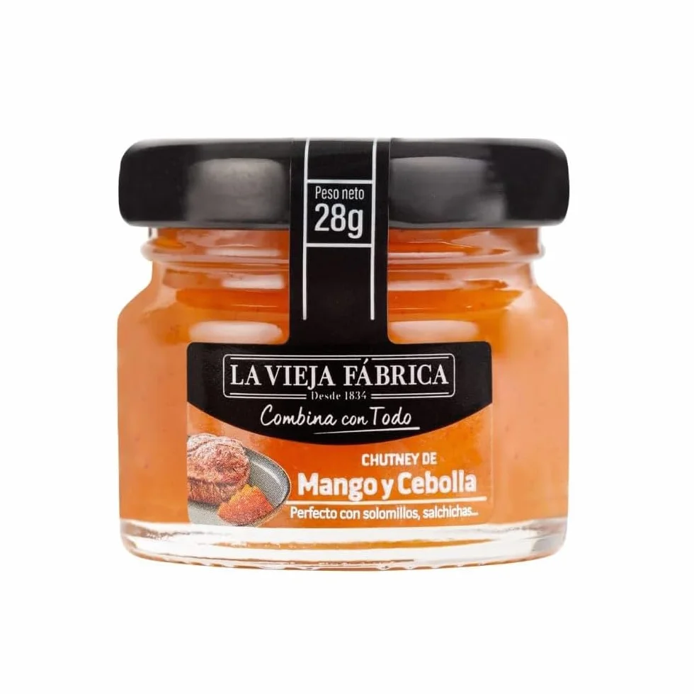 La Vieja Fábrica Surtido salsa COMBINA CON TODO Pack de 3 Pimiento y Jalapeño Mango y Cebolla Tomate y Pimiento