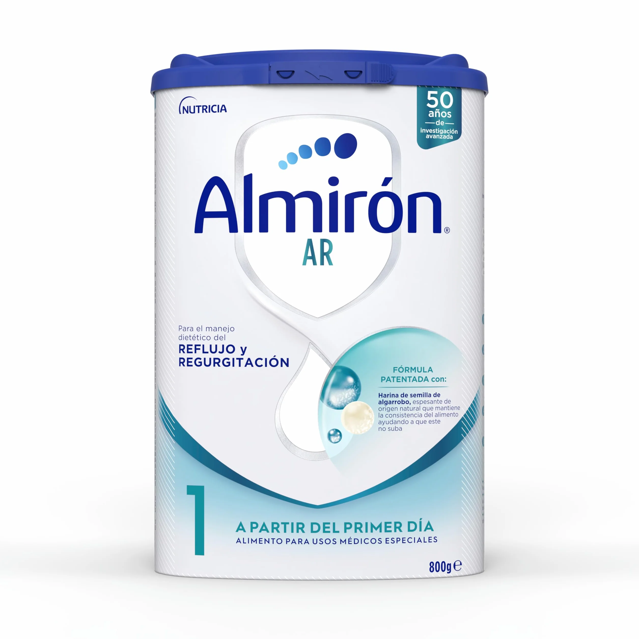 Almirón Advance AR1 Leche de Fórmula para Bebé Anti Regurgitación 800g