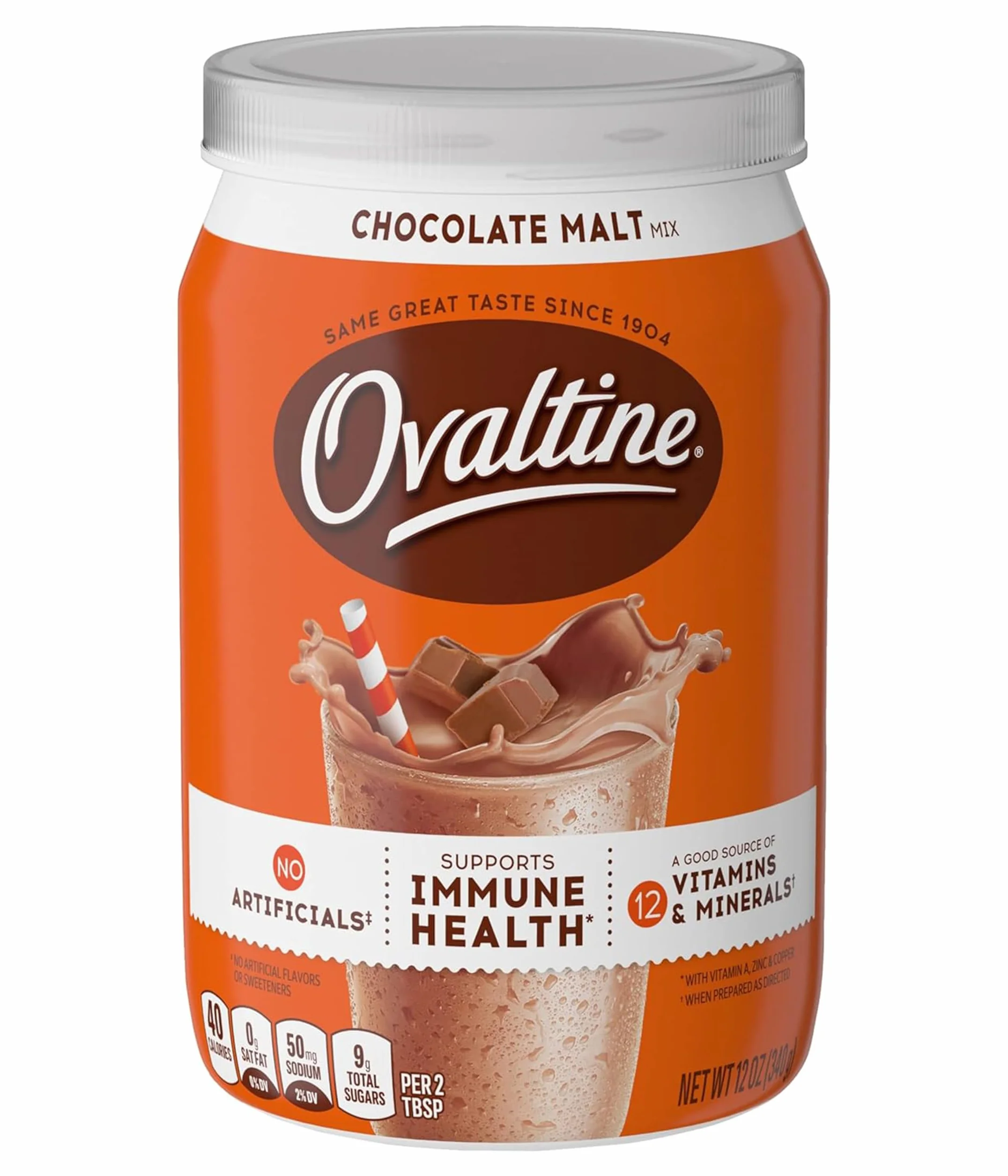 Ovaltine Chocolate Malt 12 oz