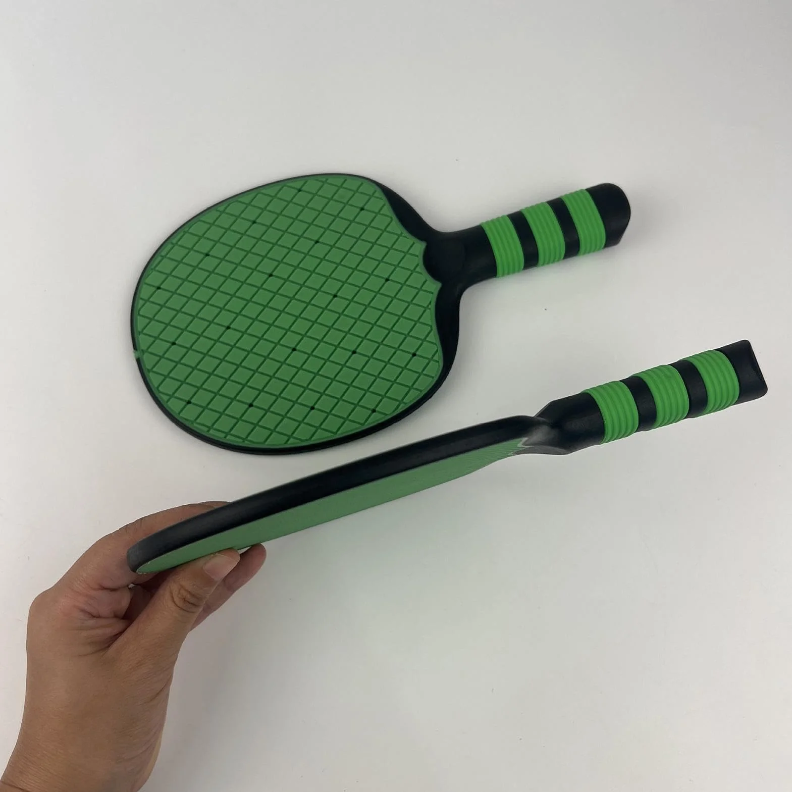 Table Tennis Paddle Training Racket PU Waterproof Height Adjustable Indoor Outdoor