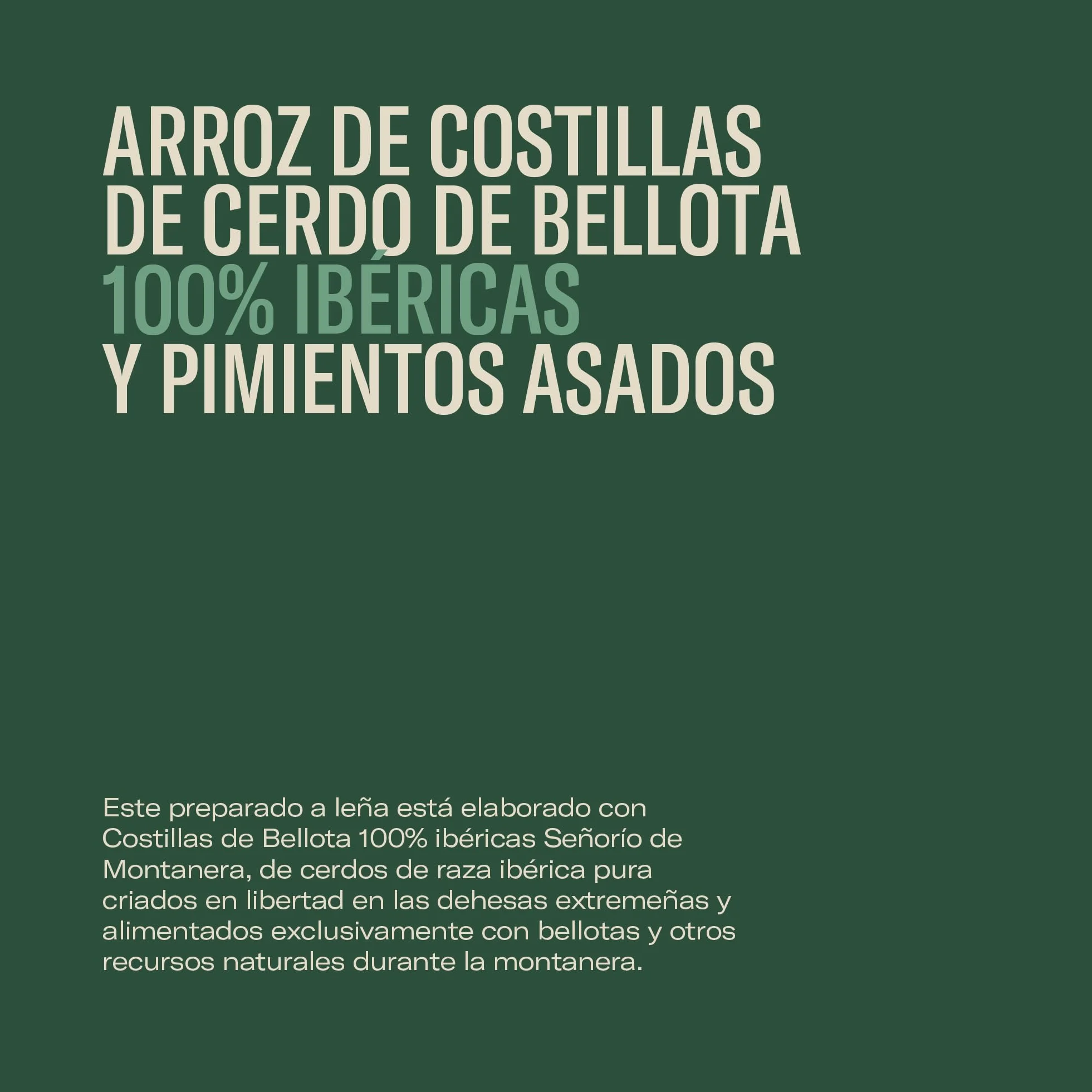 EL PAELLER - Preparado Arroz de Costillas Ibericas y Pimientos Asados - Cocinado Artesanalmente a Leña - Ingredientes 100% Naturales - Para 2/3 Personas - Fácil de Preparar en Tan Solo 18 Minutos