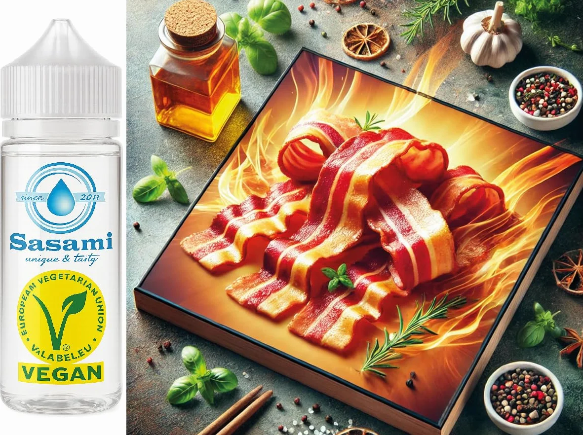 Bacon - tocino aroma concentrado - Vegano - Sasami - 10ml