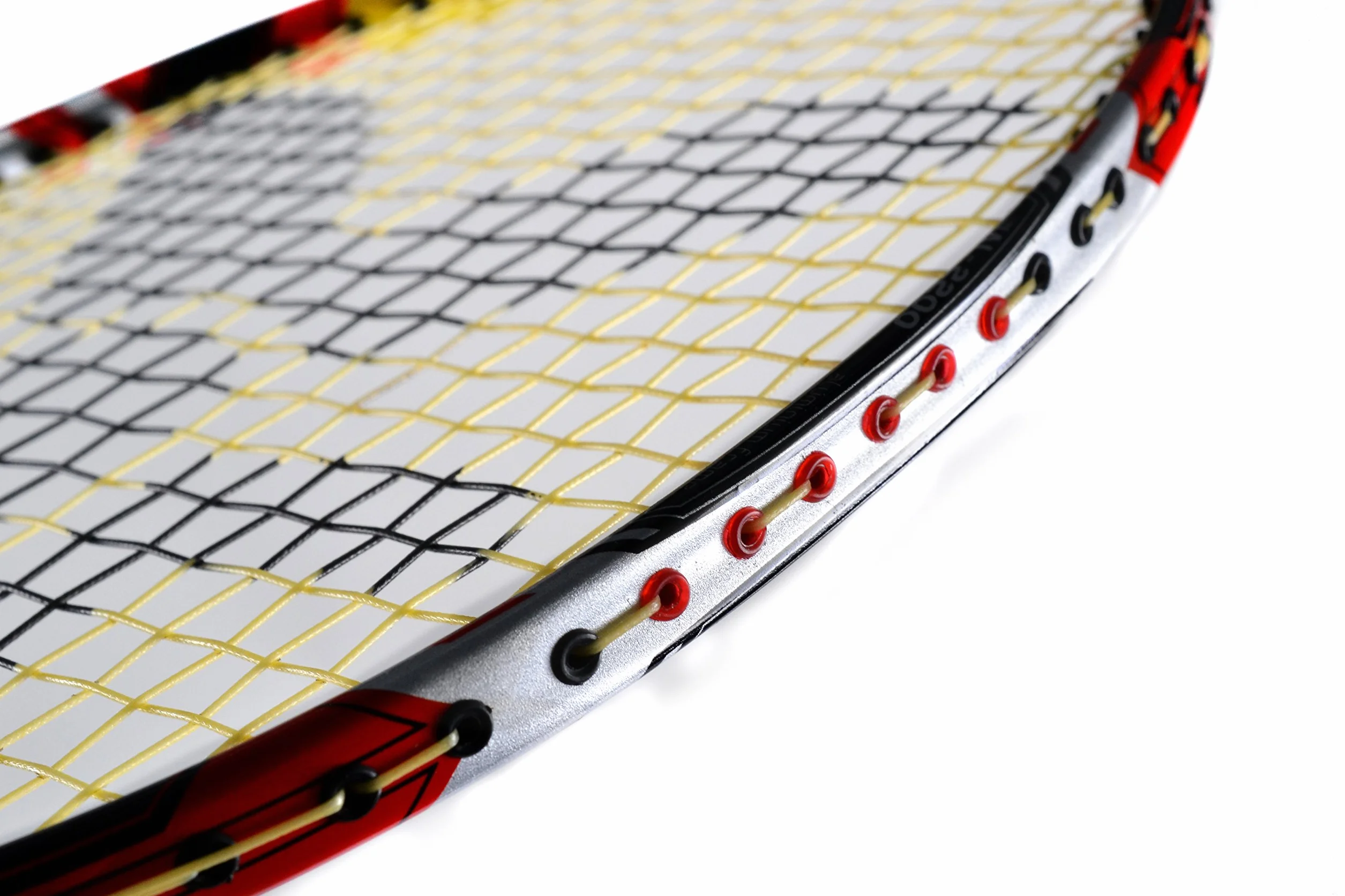 Victor AL 2200 Badminton Racket Yellow Single Set with Shuttlecock Carry Bag