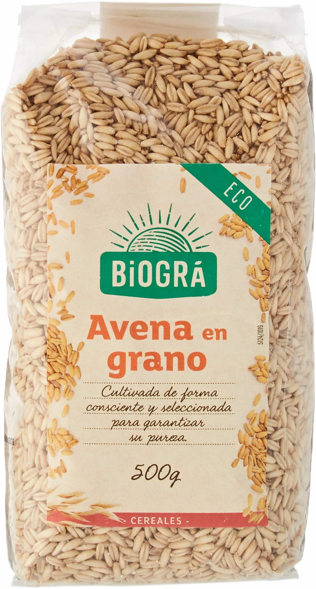 Biográ Avena En Grano 500G Biogra Bio Biográ 100 g